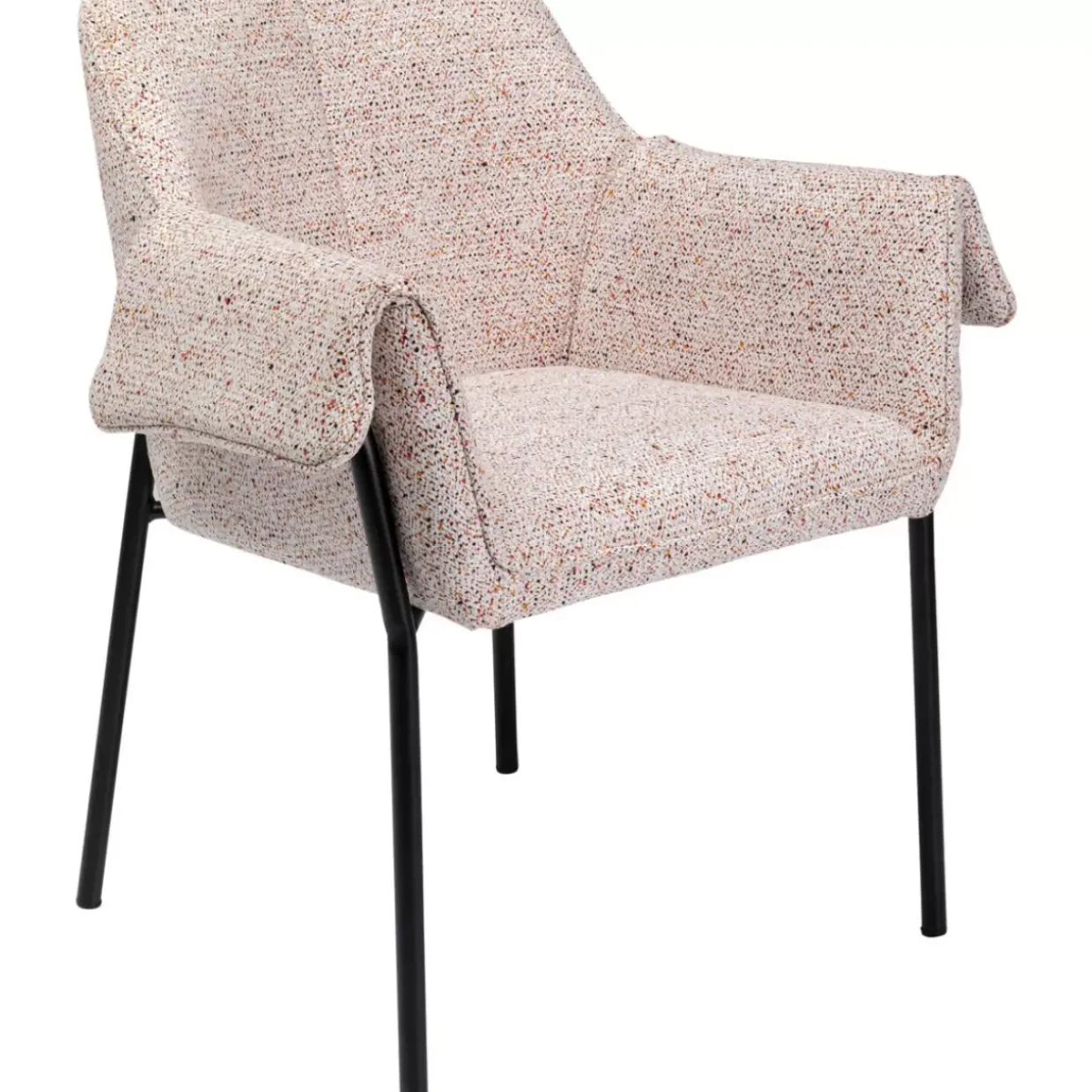 Armlehnstuhl Bess Beige Flitter