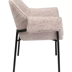 Armlehnstuhl Bess Beige Flitter