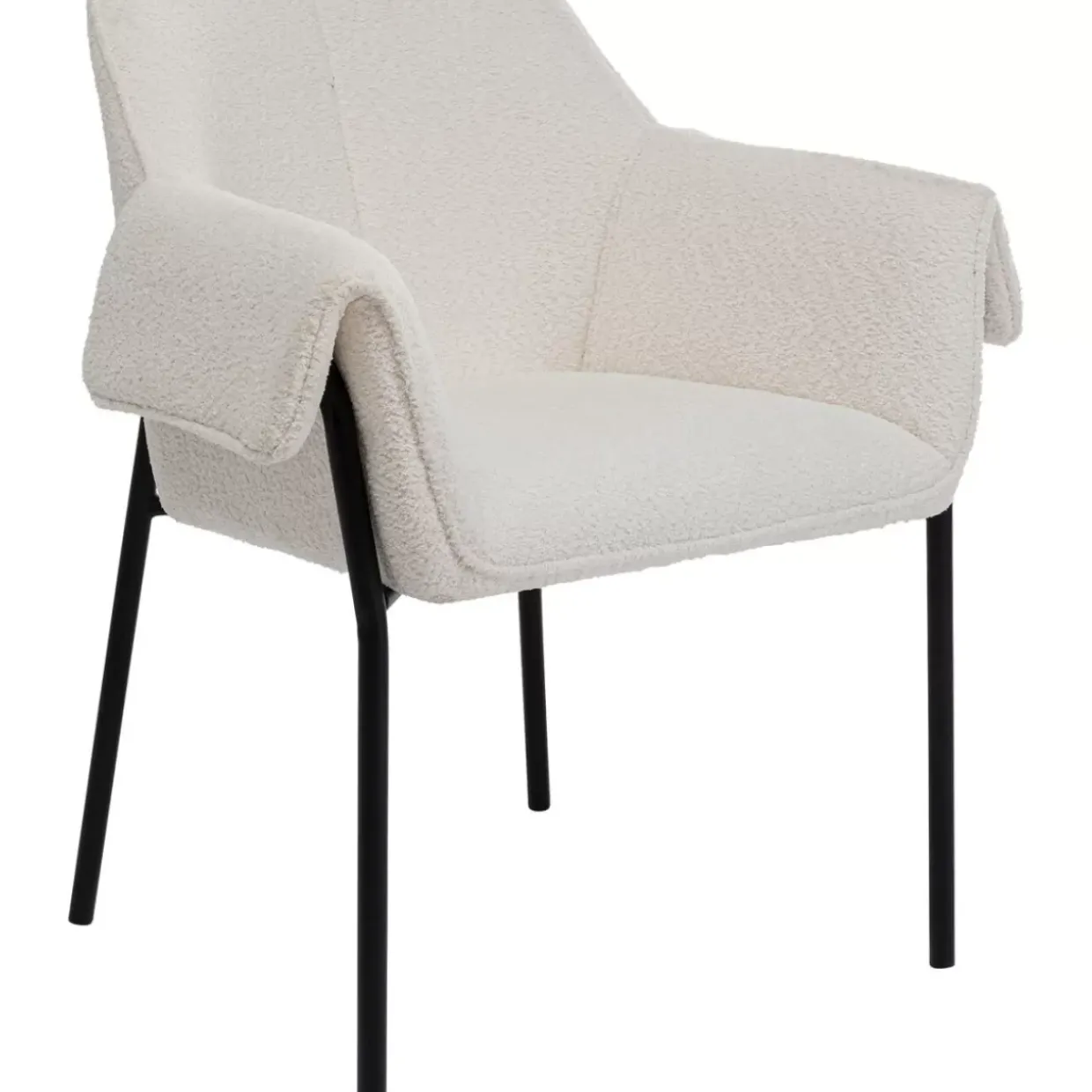 Armlehnstuhl Bess Creme