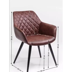 Armlehnstuhl Harry Braun