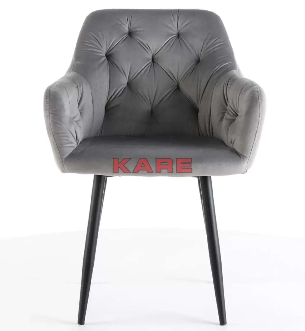 Armlehnstuhl Kira Grau