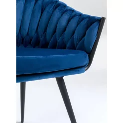 Armlehnstuhl Knot Blau
