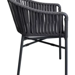 Armlehnstuhl Santanyi Dunkelgrau