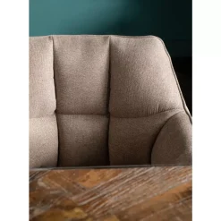 Armlehnstuhl Thinktank Hellbraun