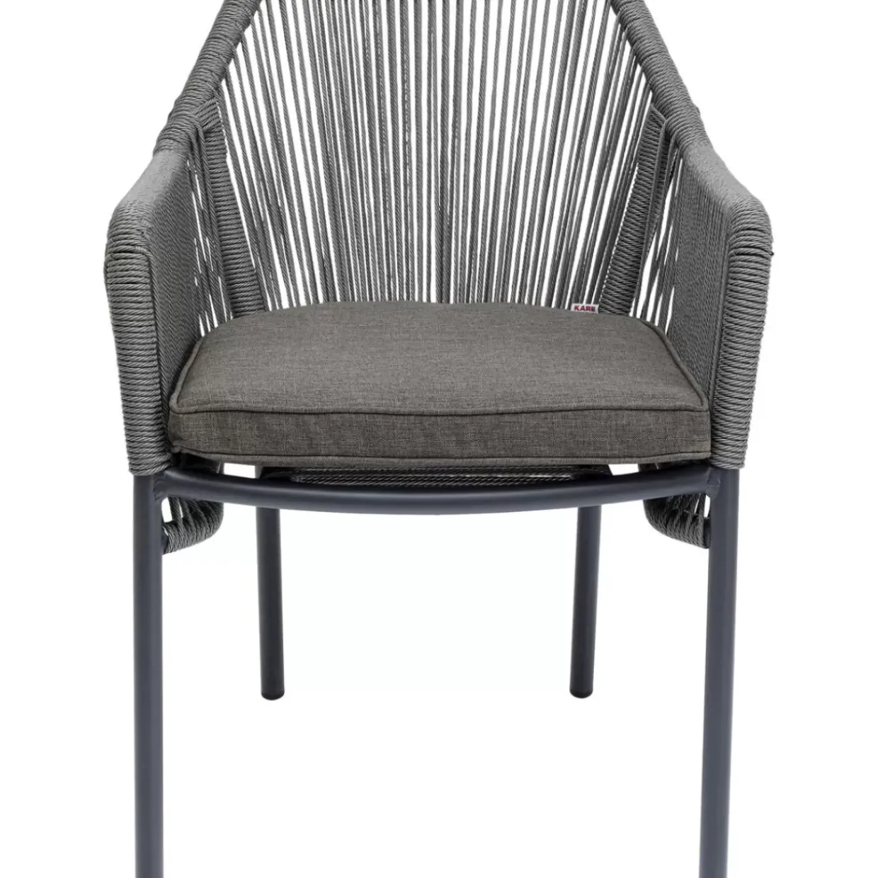 Armlehnstuhl Wave Grau