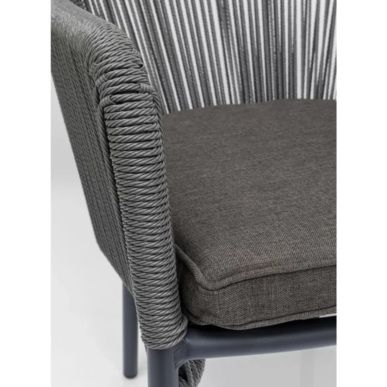 Armlehnstuhl Wave Grau