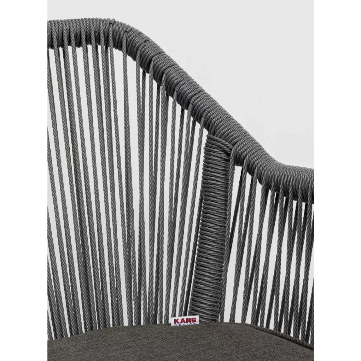 Armlehnstuhl Wave Grau