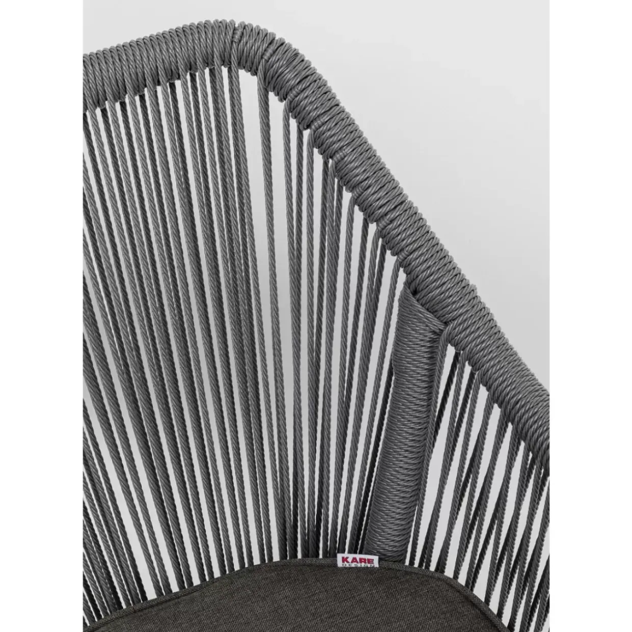 Armlehnstuhl Wave Grau