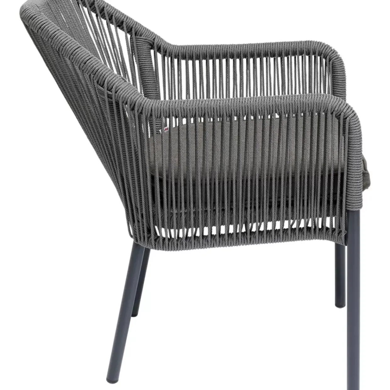 Armlehnstuhl Wave Grau