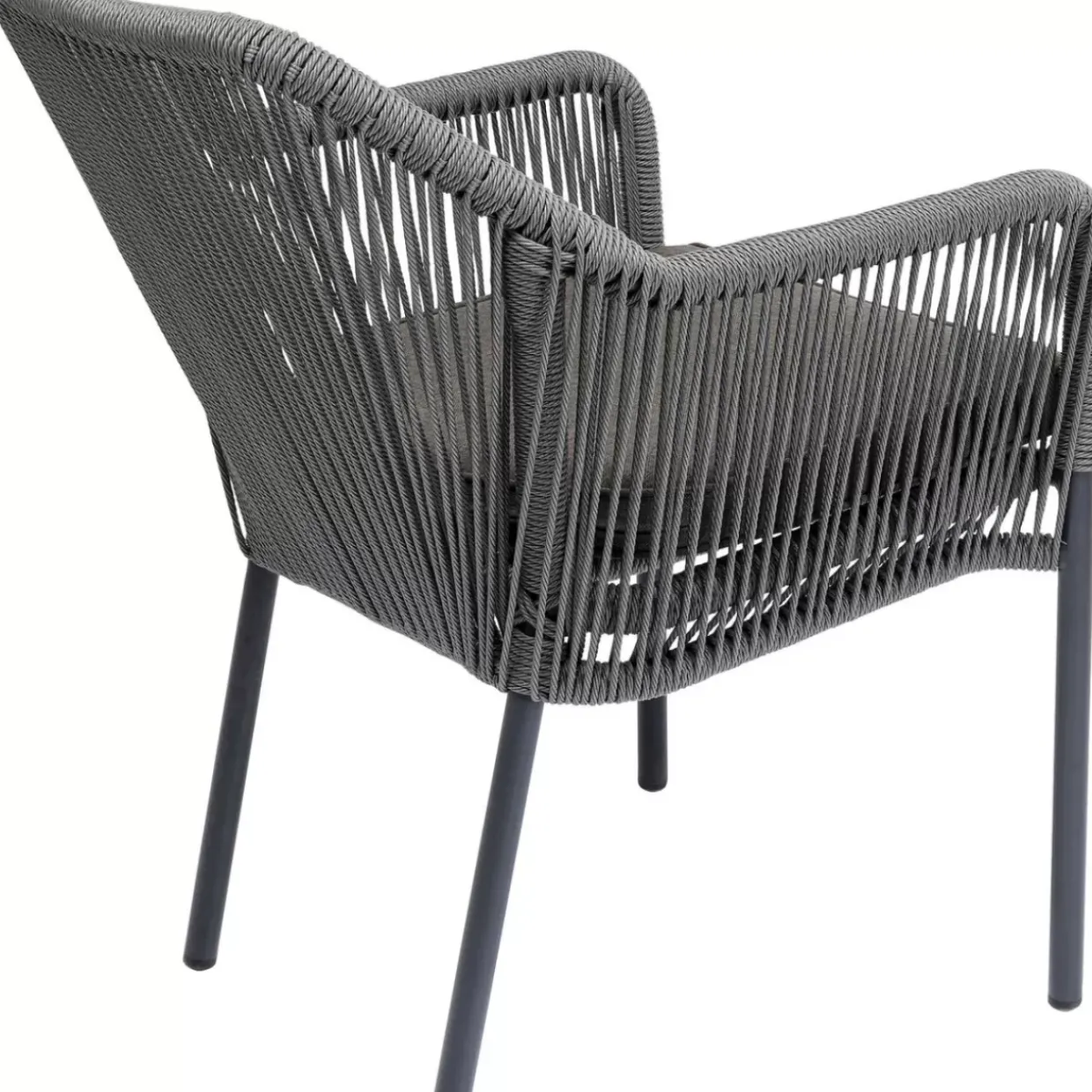 Armlehnstuhl Wave Grau