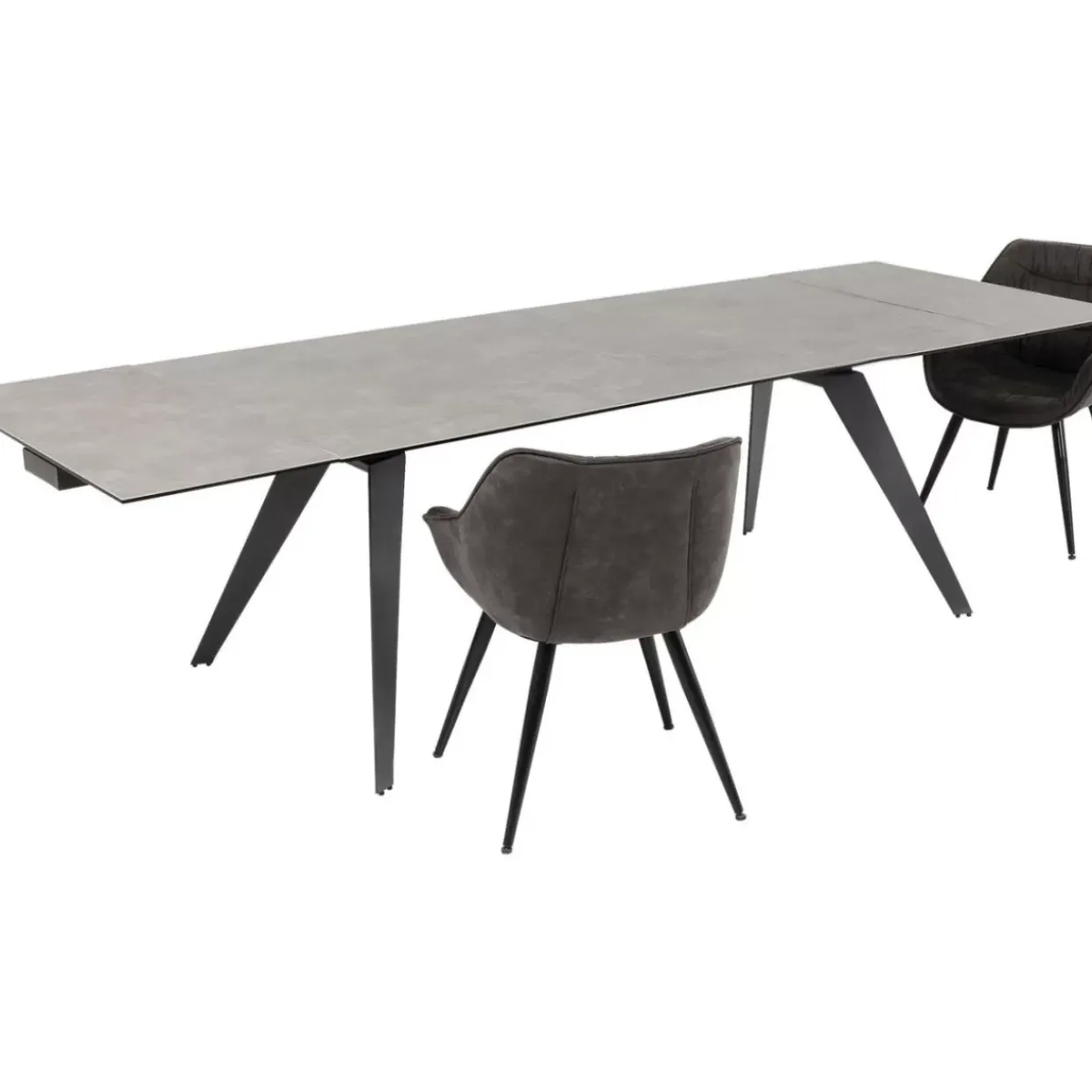 Ausziehtisch Amsterdam Dunkel 200(45+45)X100Cm