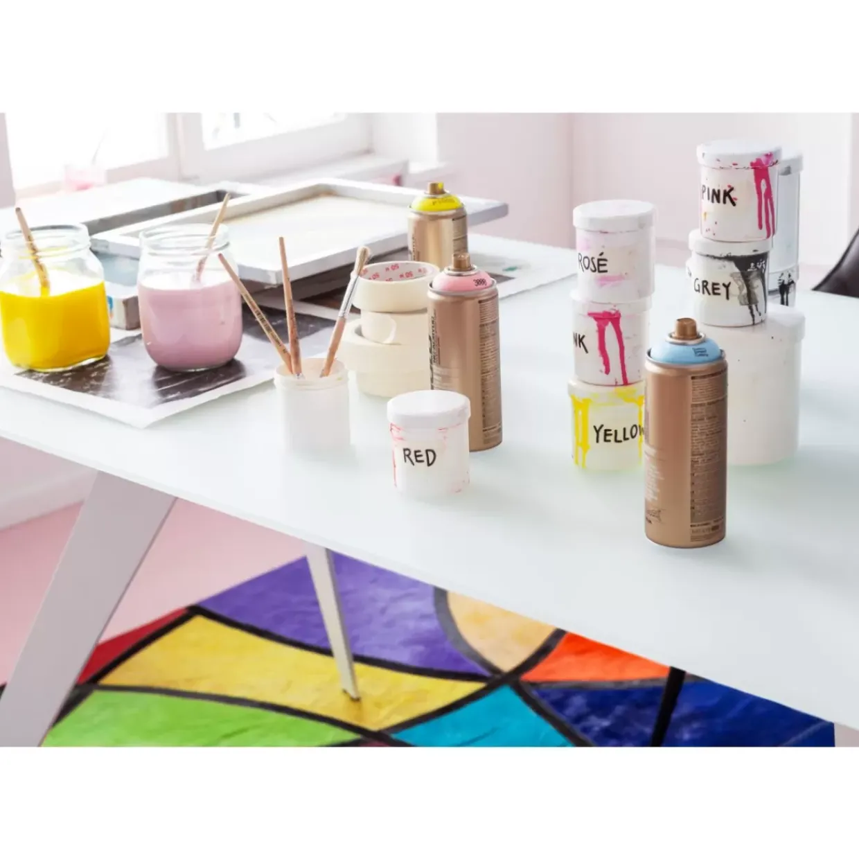 Ausziehtisch Amsterdam Weiss 160(40+40)X90Cm