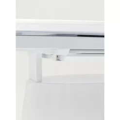 Ausziehtisch Benvenuto Weiss 200(50)X110Cm