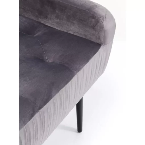 Bank Lofty Grau Schwarz
