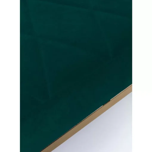 Bank Smart Dunkelgrun Messing 150X40Cm