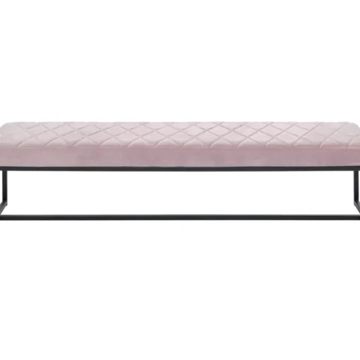 Bank Smart Rosa Schwarz 150X40Cm