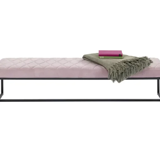 Bank Smart Rosa Schwarz 150X40Cm