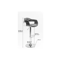 Barhocker Costa Black