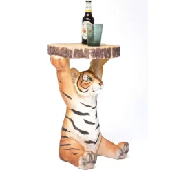 Beistelltisch Animal Tiger O35Cm