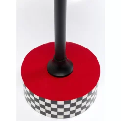 Beistelltisch Domero Checkers Rot O40Cm