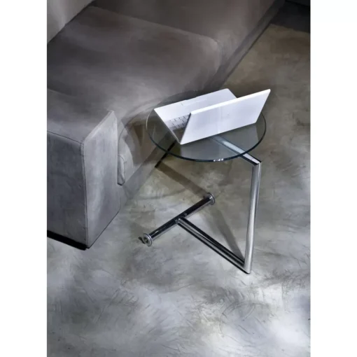 Beistelltisch Easy Living Klarglas O46Cm