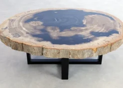 Beistelltisch Gamma Versteinertes Holz