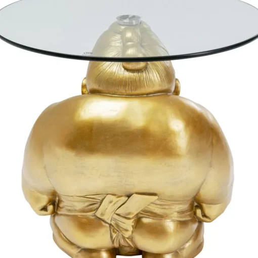 Beistelltisch Monk Gold O54Cm
