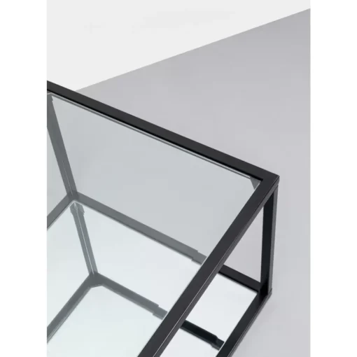 Beistelltisch Quadro Schwarz 50X50Cm