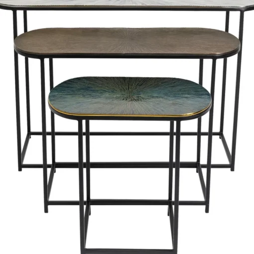 Beistelltisch Ray Oval (3/Set)