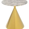 Beistelltisch Rita Gold O50Cm