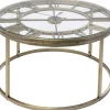 Beistelltisch Roman Brass O76Cm