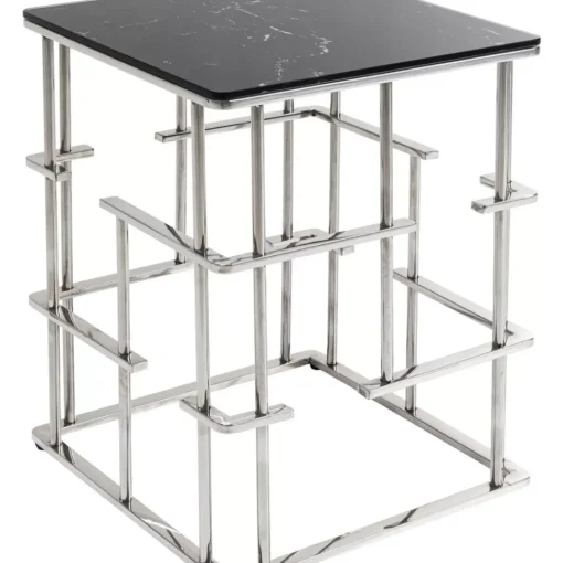 Beistelltisch Rome Silber 40X40Cm