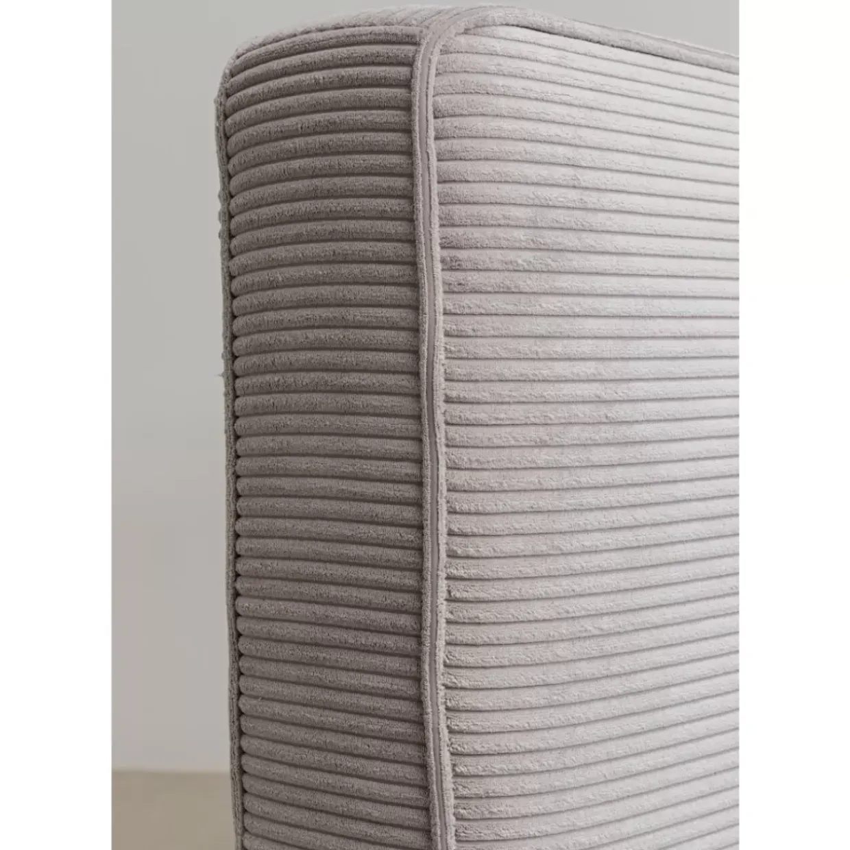 Bett East Side Cord Grau 180X200Cm