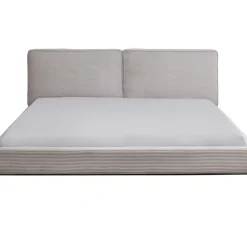 Bett East Side Cord Grau 160X200Cm