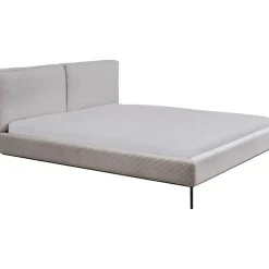 Bett East Side Cord Grau 160X200Cm