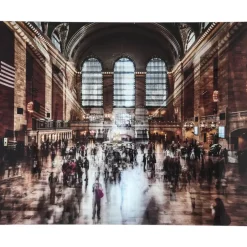Bild Glas Grand Central Station 160X120Cm