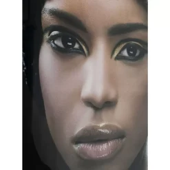 Bild Glas Royal Headdress Face 150X100Cm