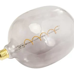 Birne Spiral Led Grau