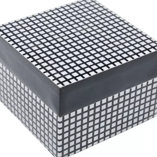 Box Plenty Squares 8X6Cm