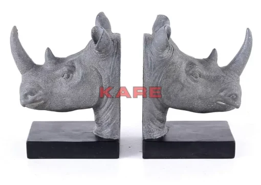 Buchstutze Rhino (2/Set)