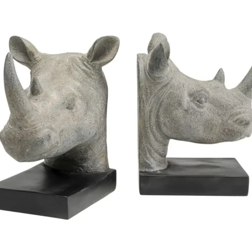 Buchstutze Rhino (2/Set)