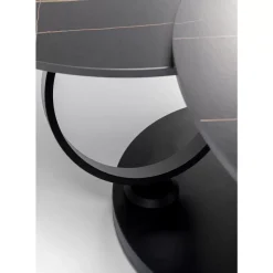 Couchtisch Beverly Schwarz 133X80Cm