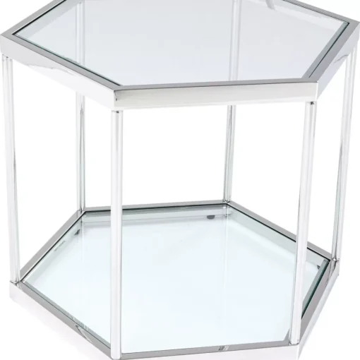 Couchtisch Comb Silber 45