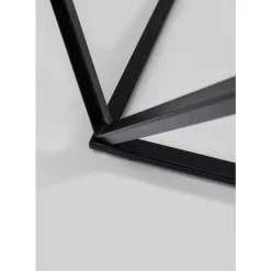 Couchtisch Cristallo Schwarz 80X80Cm