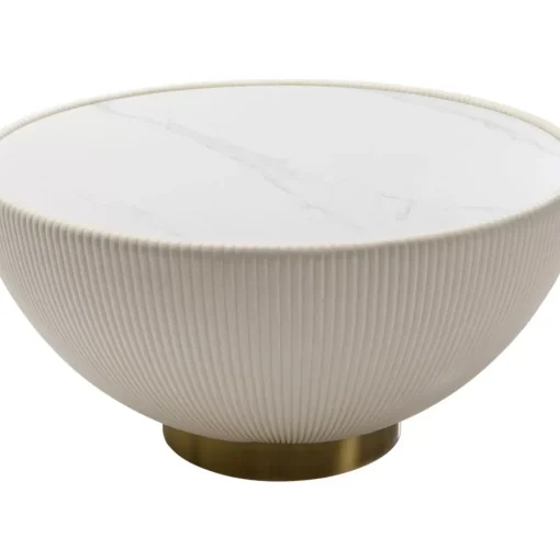 Couchtisch Endless Vegas Weis O71Cm