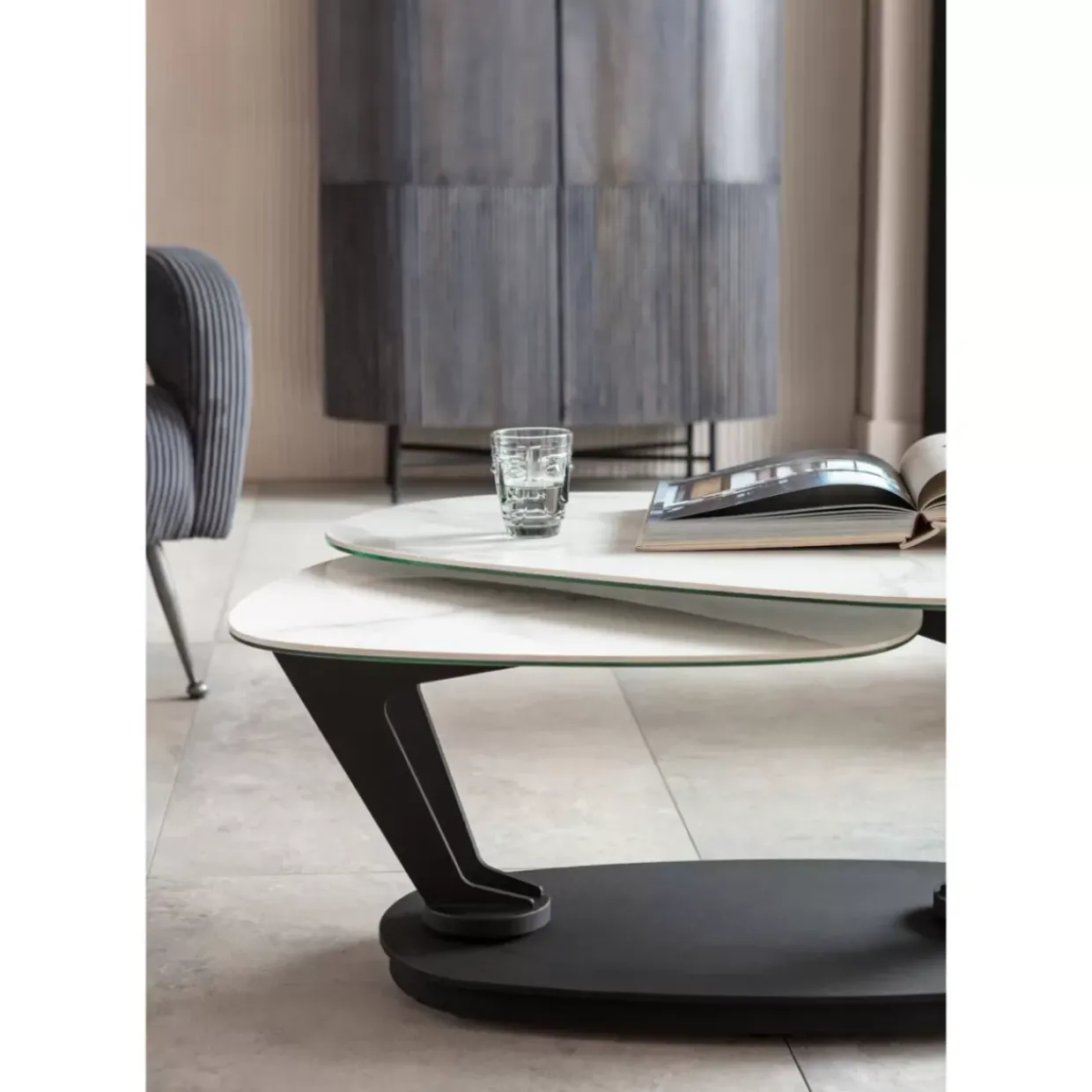 Couchtisch Franklin Weis 150X58Cm