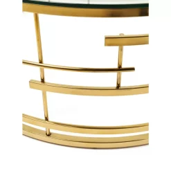 Couchtisch Jupiter Gold O100Cm