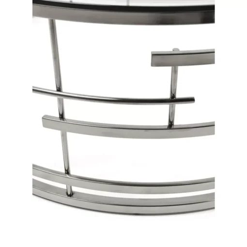 Couchtisch Jupiter Silber O100Cm