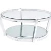 Couchtisch Monocolo Silber O90