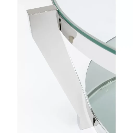Couchtisch Monocolo Silber O90